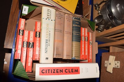 Lot 530 - Boxed quantity of various reference books...