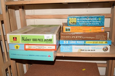 Lot 532 - Quantity of various jigsaw puzzles
