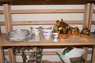 Lot 543 - Quantity of various gilt and floral tea wares