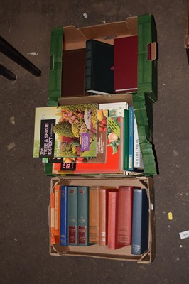 Lot 569 - Three boxes containing vintage books,...