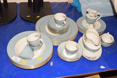 Lot 613 - A Royal Doulton "Rose Elegans" part tea set