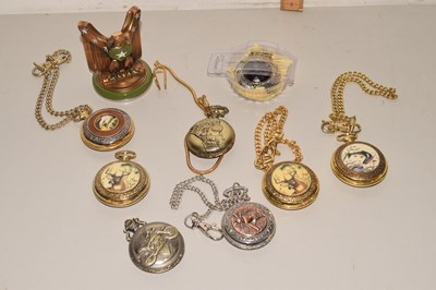 Lot 69 - Collection of modern base metal cased pocket...