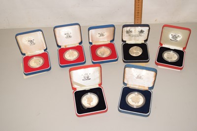 Lot 96 - A group of British Royal Mint cased proof...