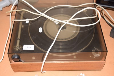 Lot 638 - A Bang & Olufsen beogram 1000 record player
