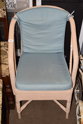 Lot 677 - A Lloyd Loom style chair