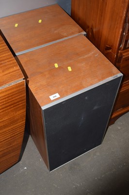 Lot 690 - A pair of Leak sandwich 600 speakers