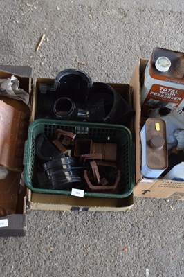 Lot 369 - Box of plastic gutter fittings
