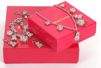 Lot 215 - A Butler & Wilson diamante cat suite,...