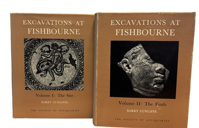 Lot 671 - BARRY CUNLIFFE: EXCAVATIONS AT FISHBOURNE,...