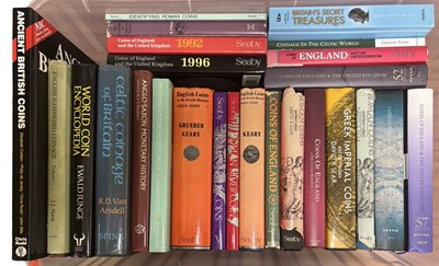 Lot 901 - ONE BOX: Various titles pertaining to coin...