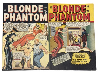 Lot 9 - ID COMICS: BLONDE PHANTOM, #15 and 17...