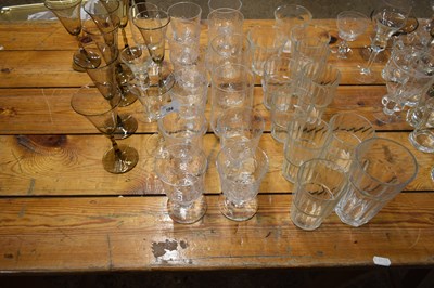 Lot 194 - COLLECTION OF 20TH CENTURY DRINKING GLASSES TO...