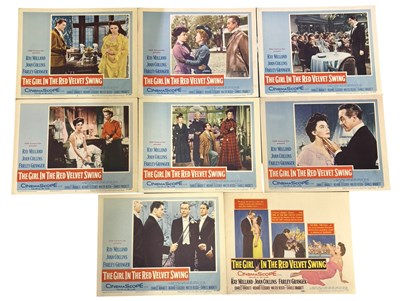 Lot 124 - A set of eight colour lobby cards for The Girl...