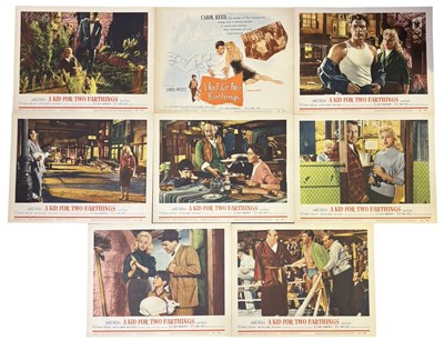 Lot 127 - A set of eight colour lobby cards for A Kid...