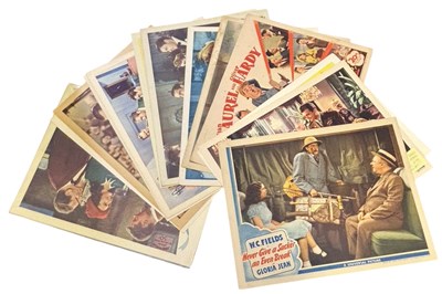 Lot 130 - A collection of various lobby cards for films...