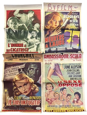 Lot 139 - Four small-format French language posters for...