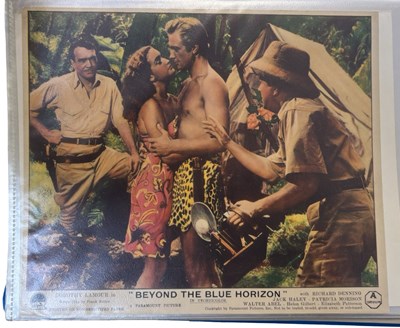 Lot 122 - A folder containing various studio-issued film...