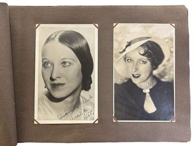 Lot 101 - An album containing a quantity of signed...