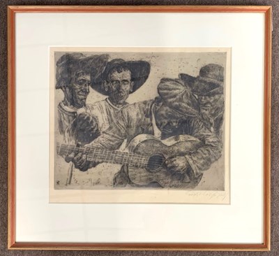 Lot 34 - Erich Wolfsfeld (German,1884-1956), "The...