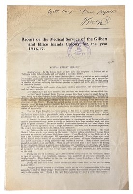 Lot 1034 - UN-REGISTERED. OCEANIA Gilbert and Ellice...