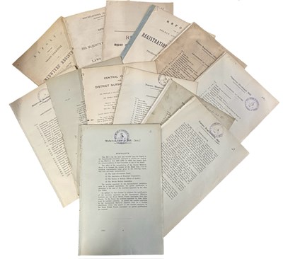 Lot 1030 - MIDWIVES MEDICAL. A collection of approx 12...