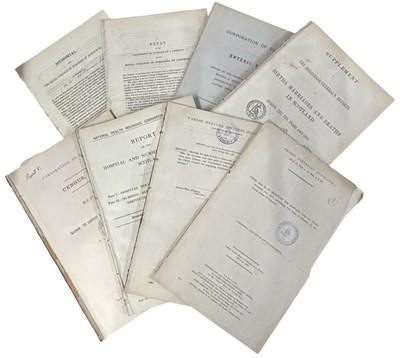 Lot 1031 - SCOTLAND MEDICAL REPORTS; Including Memorial...