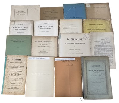 Lot 1021 - MEDICAL. A Collection of 24 Medical Pamphlets...