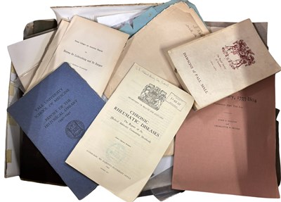 Lot 950 - MEDICAL PAMPHLETS. A very large quantity of...