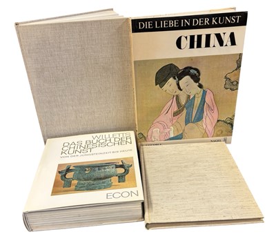 Lot 713 - CHINA ART. Four large volumes. Including Der...