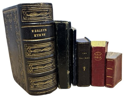 Lot 748 - Wesley; Hymns for Methodists, Miniature Bibles & Religious Books