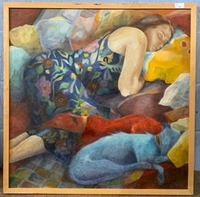 Lot 37 - Megan Green (British, contemporary), "Dreaming"...