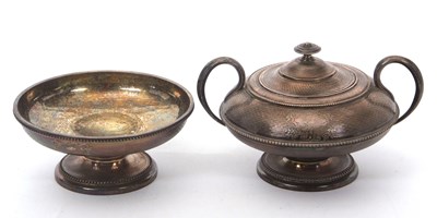 Lot 33 - A mid 19th Century French silver E. Hugo twin...