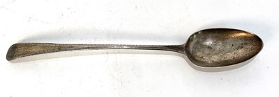 Lot 36 - A George III silver basting spoon, circa 1780...