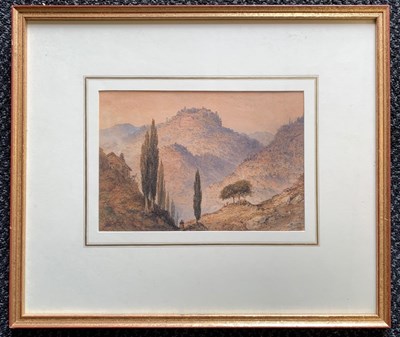 Lot 40 - Thomas Bacon (fl.1831-1846), view of Monte...