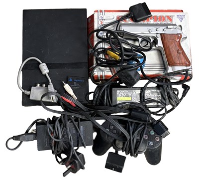 Lot 478 - A Slimline Sony Playstation 2 console,...