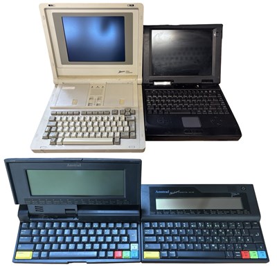 Lot 467 - Four vintage laptop computers