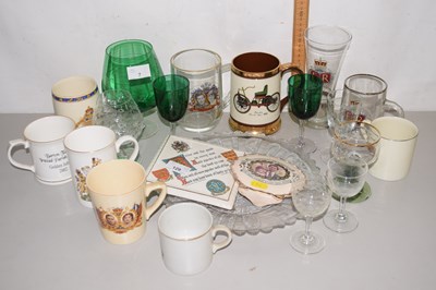 Lot 7 - Mixed Lot: Various glass wares, royal...