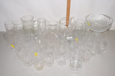 Lot 12 - Collection of various assorted drinking...