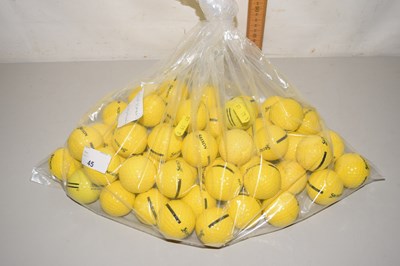 Lot 45 - A bag of 50 golf balls