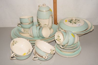 Lot 142 - A quantity of Johnson Bros floral decorated...
