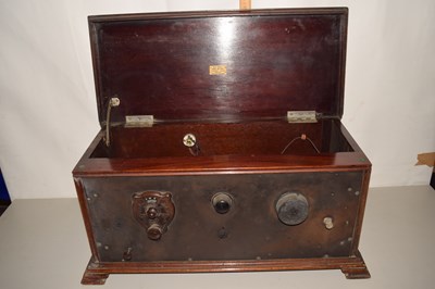 Lot 150 - Vintage Geco phone set in a hardwood cabinet