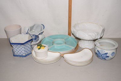 Lot 164 - Mixed Lot: Poole Pottery hors d'oeuvres set,...