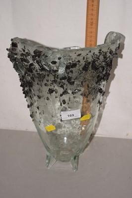 Lot 169 - Glass studio vase