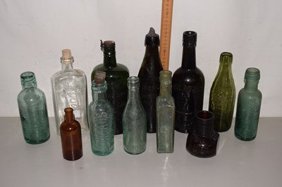 Lot 178 - Mixed Lot: Various glass bottles
