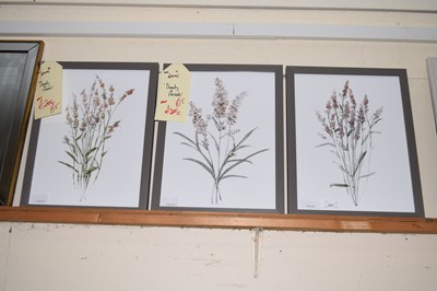 Lot 221 - A set of three as new floral prints