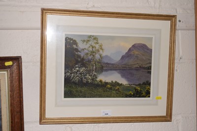 Lot 229 - Framed study of a Highland scene