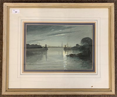 Lot 53 - F.Burnett (British, 20th century), "Old...