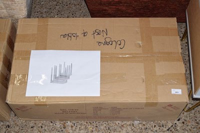 Lot 283 - A flat pack Cologne nest of tables