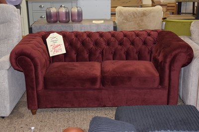 Lot 293 - An as new Hampton Chesterfield style sofa