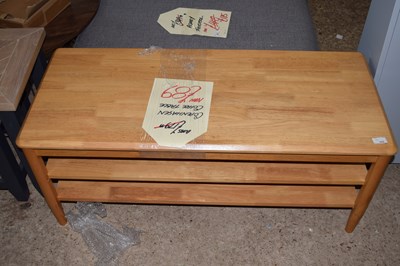 Lot 332 - An as new Copenhagen coffee table
